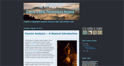 Desktop Screenshot of clarklabstechnotes.org